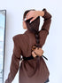 Atlas hair tie - BROWN